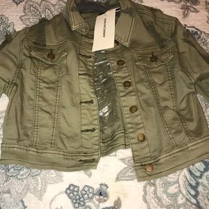 Crop jacket new with tags